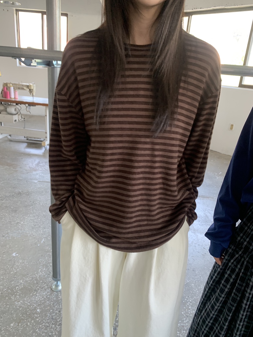 VAARA東大門直郵女裝新品時尚熱賣人氣真品推薦休閑長袖T恤VAARA長袖T恤