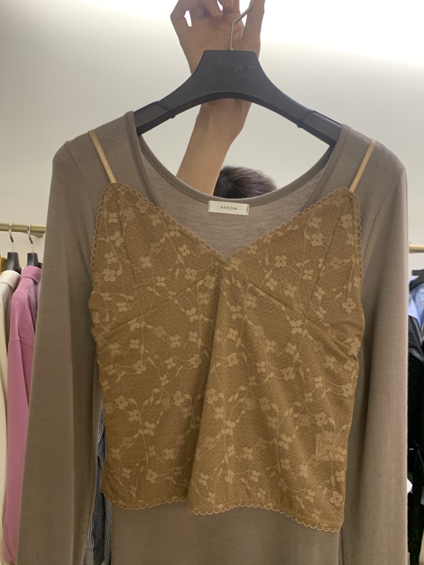 ARROW東大門實拍女裝新品人氣熱賣休閑真品吊帶背心不含內搭ARROW吊帶/背心圖色2