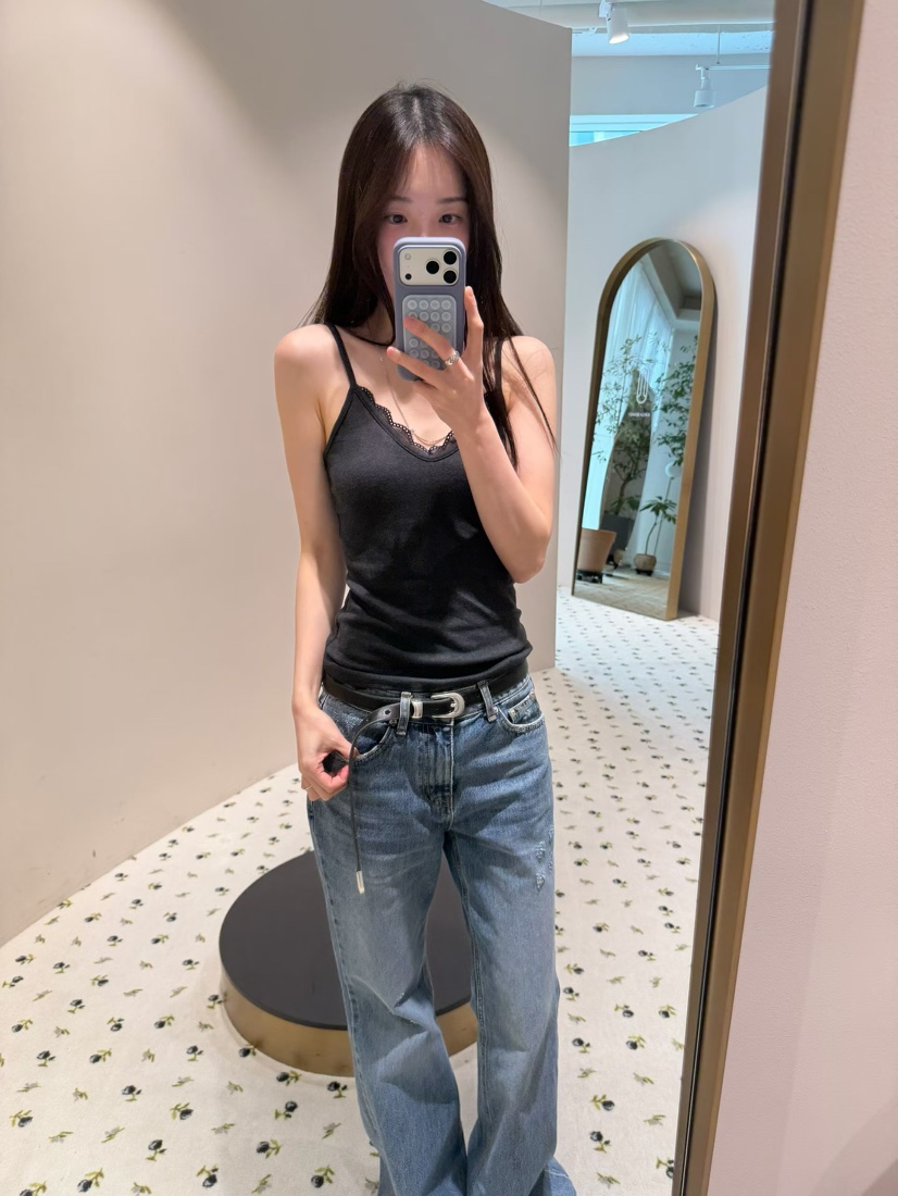 ARKIE/TAF東大門直郵女士新品熱賣推薦休閑吊帶背心無袖ARKIE/TAF吊帶/背心