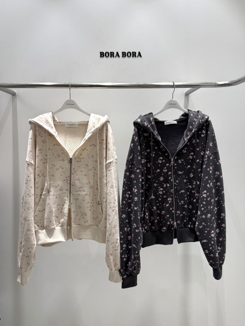 BORA BORA韓國代購女裝新品休閑人氣熱賣推薦時尚夾克拉鏈BORA BORA夾克