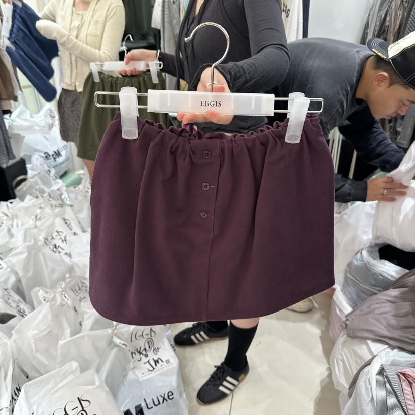 EGG IS東大門代購女裝新款休閑人氣熱賣時尚推薦真品裙褲EGG IS裙褲圖色3