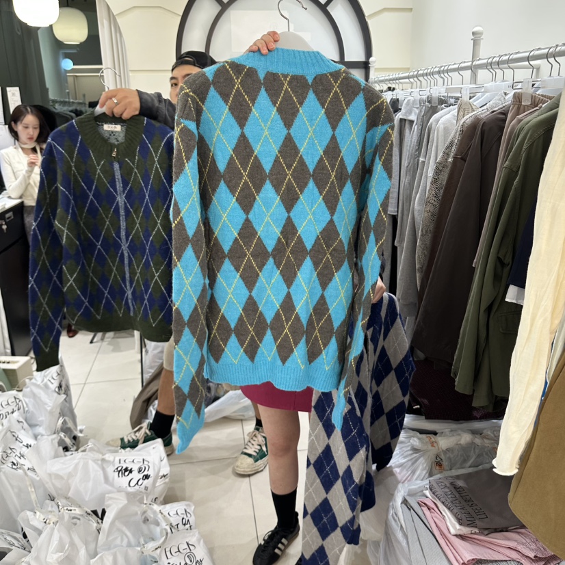 EGG IS韓國直郵女士新款真品推薦休閑人氣熱賣時尚毛衣EGG IS毛衣