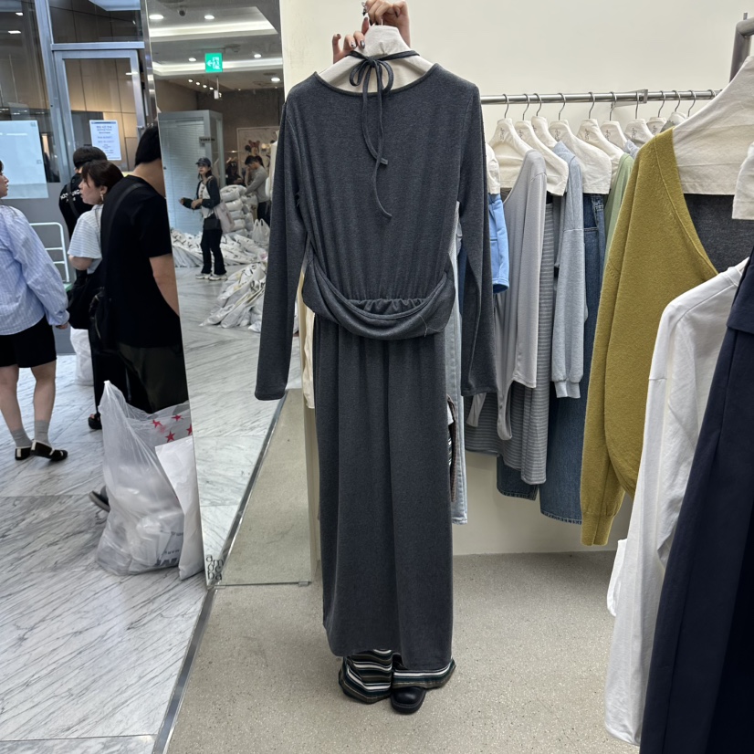 AMOEBA東大門實拍女裝新款熱賣推薦時尚人氣真品休閑連衣裙AMOEBA連衣裙