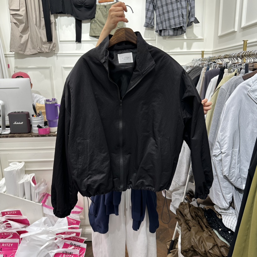 J.RITZY東大門代購女裝新品休閑人氣推薦熱賣時尚夾克絲質J.RITZY夾克圖色2