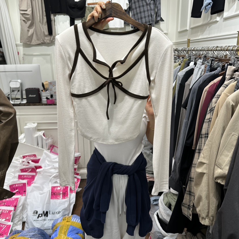 J.RITZY韓國代購女裝新款人氣時尚真品熱賣休閑推薦套裝J.RITZY套裝圖色1