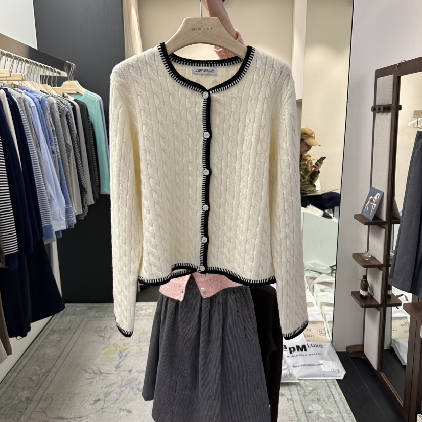 SALT BREAD韓國代購女士新品人氣真品時尚休閑熱賣推薦開衫SALT BREAD開衫圖色1