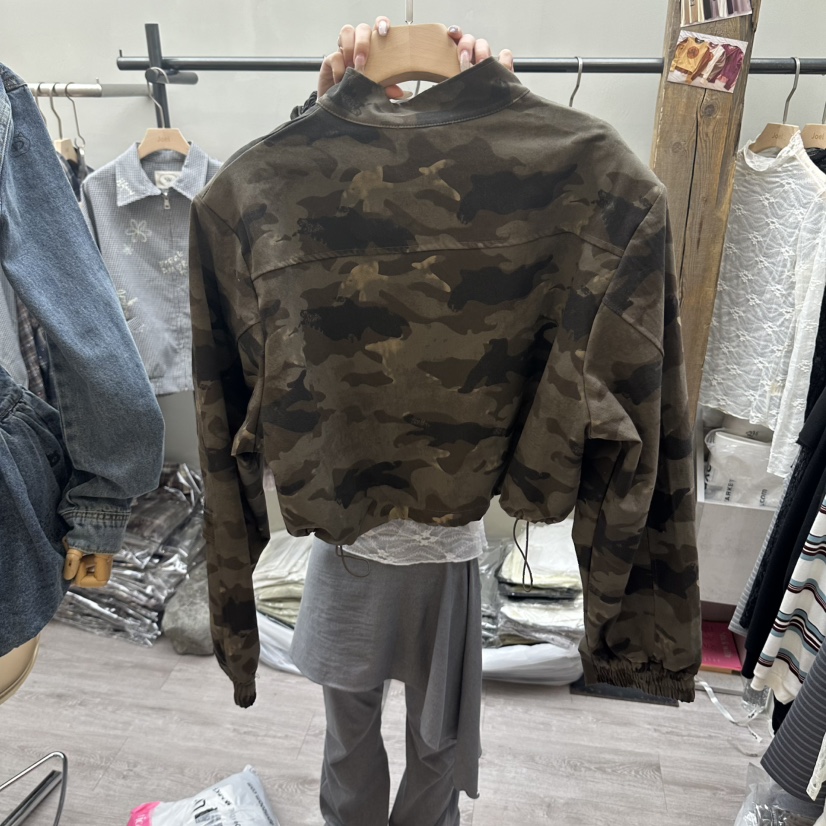 STICK WITH東大門代購女士新品休閑熱賣推薦真品人氣夾克STICK WITH夾克