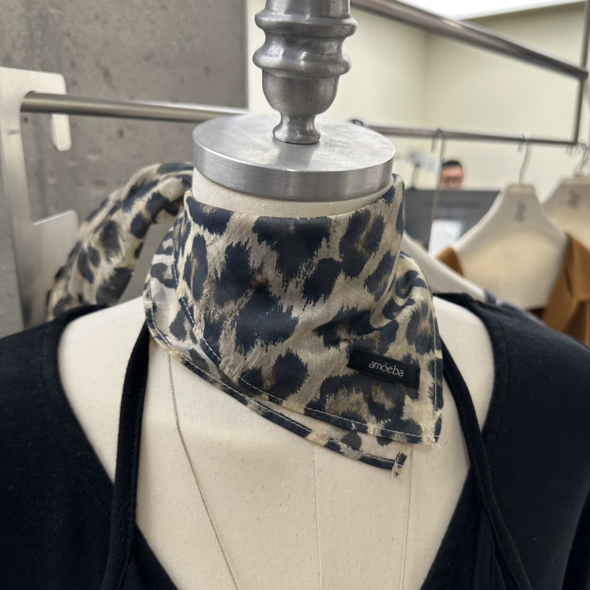 AMOEBA東大門代購女士新品真品熱賣時尚圍巾披肩豹紋圍巾AMOEBA圍巾/披肩圖色1