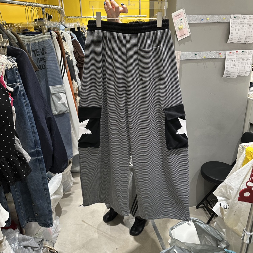 MOMAZU東大門代購女士新品熱賣真品人氣休閑時尚休閑褲絨MOMAZU休閑褲