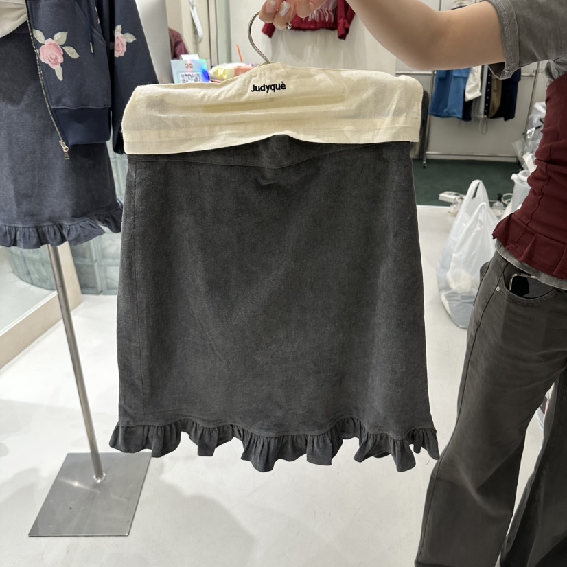 JUDYQUE東大門代購女裝新款推薦人氣真品熱賣半身裙中短裙JUDYQUE半身裙/中短裙圖色2