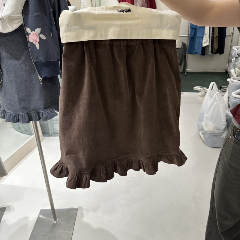 JUDYQUE東大門代購女裝新款推薦人氣真品熱賣半身裙中短裙JUDYQUE半身裙/中短裙圖色3