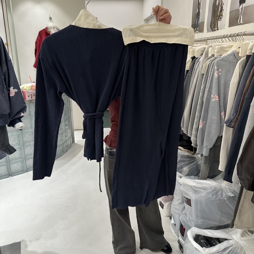 JUDYQUE韓國直郵女裝新品人氣休閑真品熱賣時尚推薦套裝JUDYQUE套裝