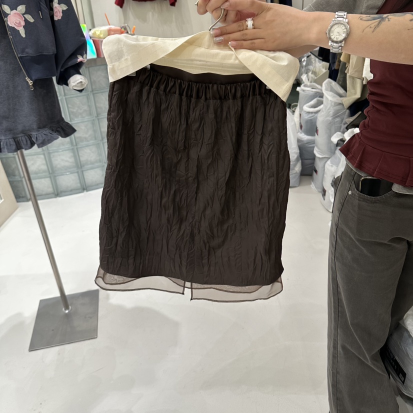 JUDYQUE韓國直郵女士新品真品人氣推薦休閑熱賣半身裙中短裙JUDYQUE半身裙/中短裙