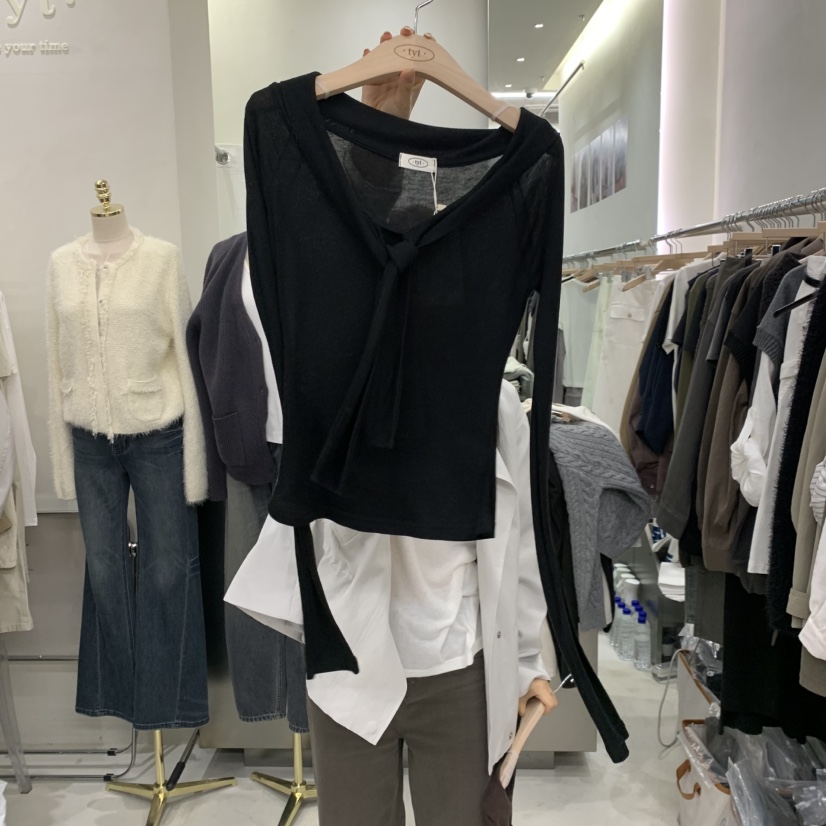 TAKE YOUR TIME東大門直郵女士新品真品時尚人氣長袖T恤take your time長袖T恤圖色3