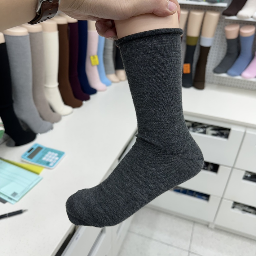 AILEEN東大門實拍女裝新品熱賣時尚真品推薦人氣休閑襪子LEJUNEV襪子圖色5墨色