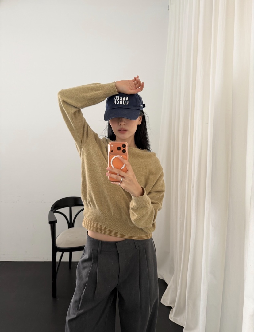 AMY GRACE-A東大門直郵女士新款推薦針織衫不含內搭浣熊AMY GRACE針織衫
