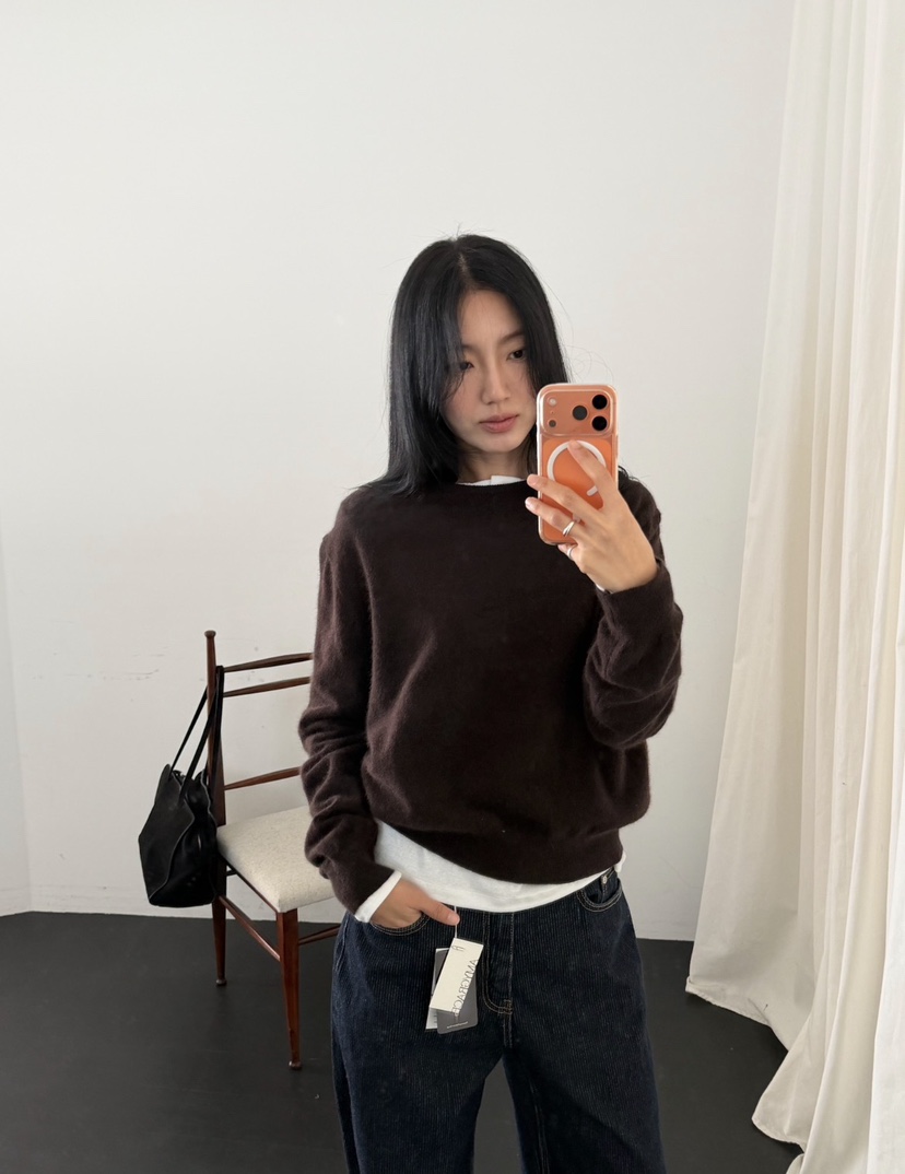 AMY GRACE-A東大門直郵女士新款推薦針織衫不含內搭浣熊AMY GRACE針織衫