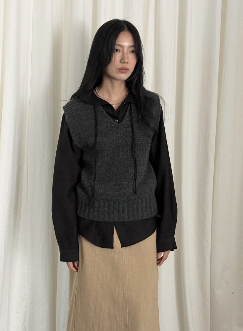 AMY GRACE-A韓國代購女裝新品人氣推薦吊帶背心不含內搭AMY GRACE吊帶/背心圖色2