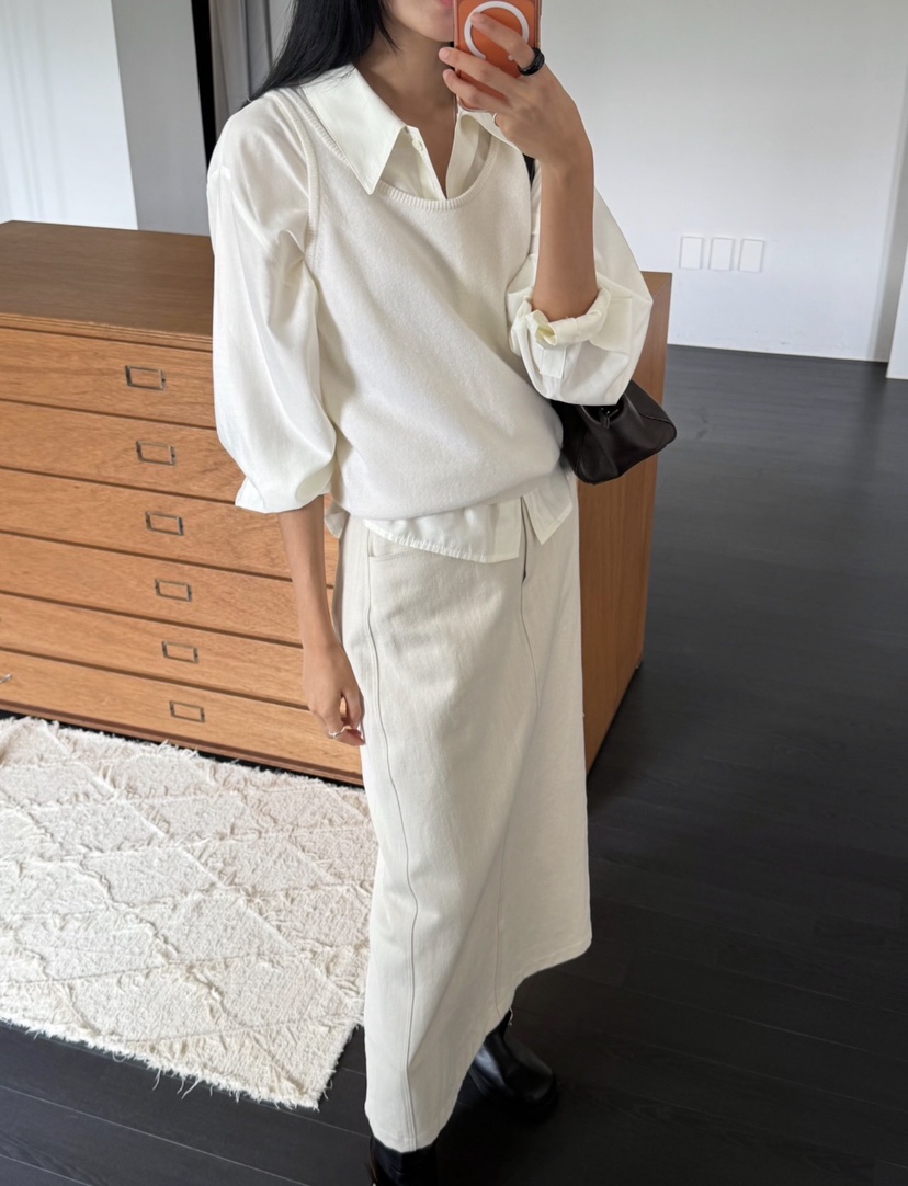 AMY GRACE-A韓國直郵女裝新款熱賣時尚休閑推薦人氣長裙AMY GRACE長裙圖色2