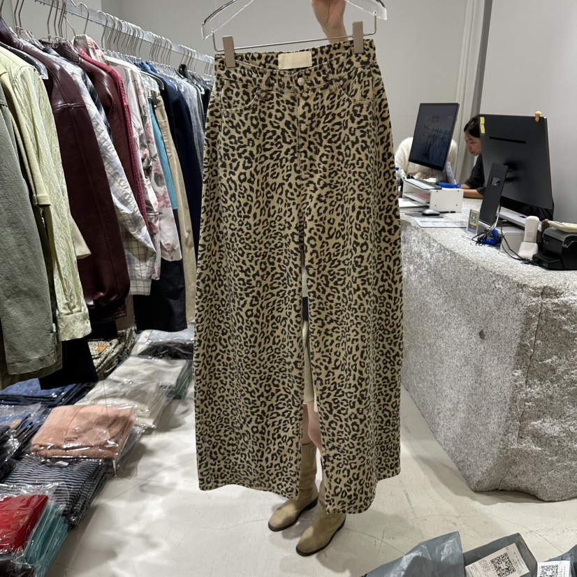 NEROLI 36韓國直郵女士新品真品休閑推薦人氣休閑褲豹紋NEROLI 36休閑褲圖色1