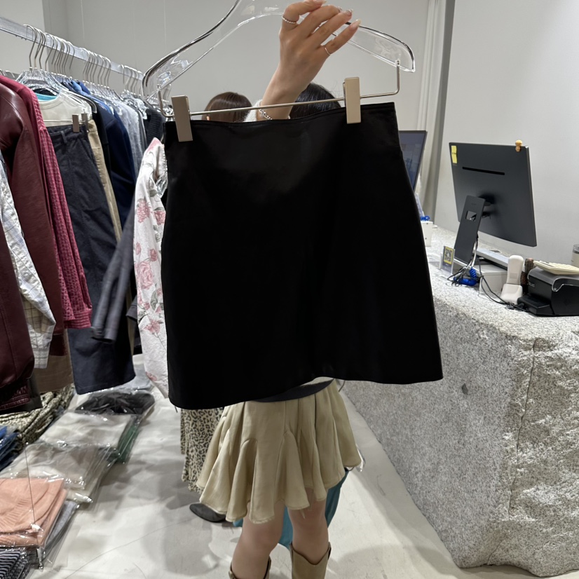 NEROLI 36東大門代購女裝新品熱賣推薦真品短裙皮革染色NEROLI 36短裙圖色2