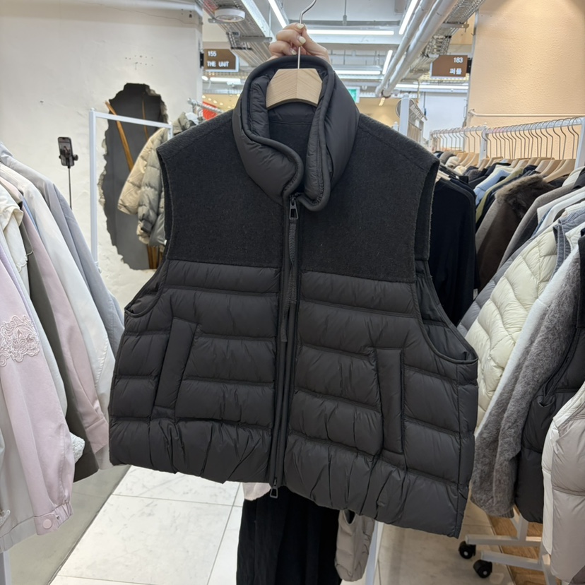 SIMPLE PARK/WMSTORY東大門直郵女士新品推薦馬甲加厚鵝絨WMSTORY/SIMPLE PARK馬甲圖色2
