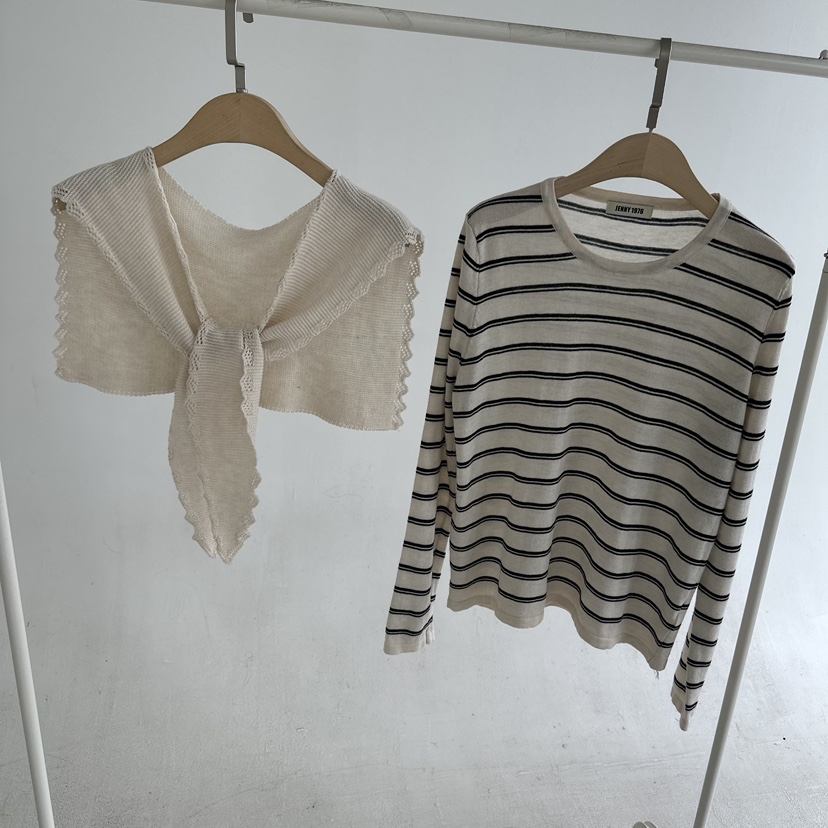 JENNY 1976東大門代購女士新品推薦時尚休閑真品針織衫披肩JENNY 1976針織衫
