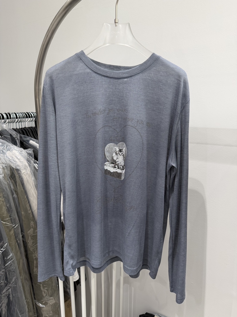 LOOKK/MIMME東大門實拍女裝新品推薦時尚真品休閑長袖T恤LOOKK/MIMME長袖T恤圖色3