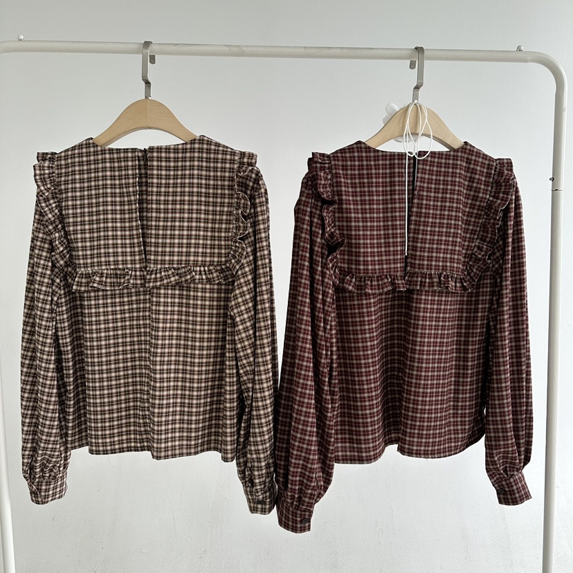 JENNY 1976韓國直郵女士新款熱賣休閑真品推薦襯衫蕾絲衫JENNY 1976襯衫/蕾絲衫