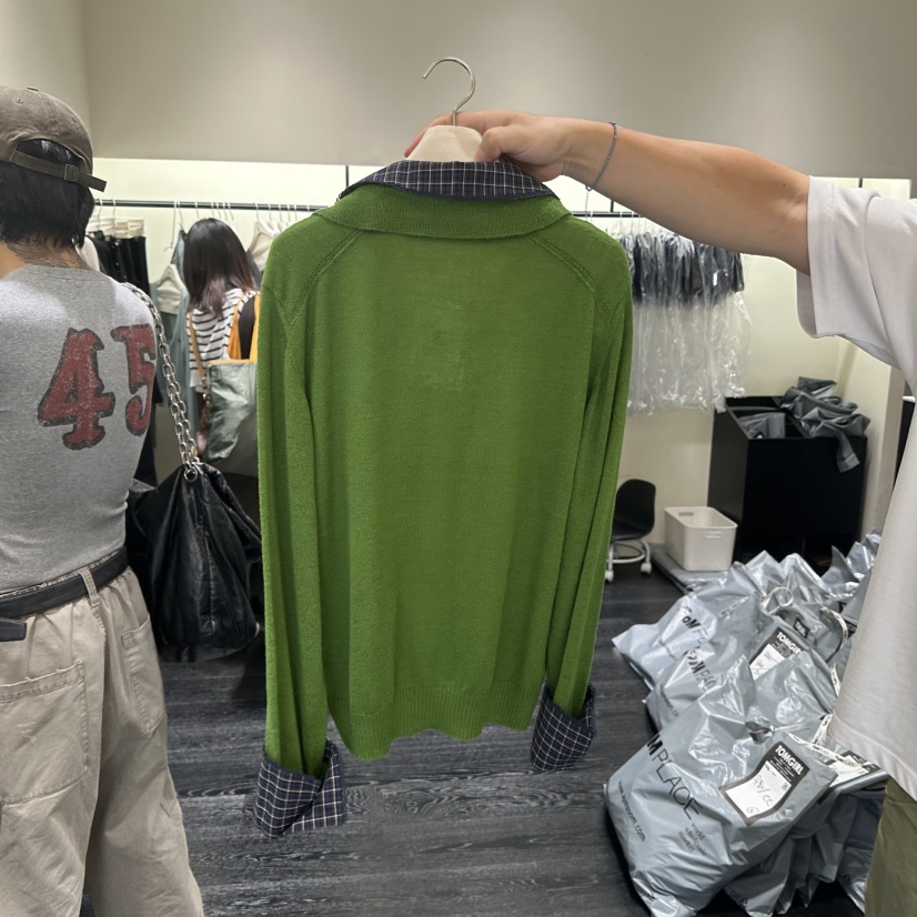 TOMGIRL韓國代購女裝新品休閑人氣熱賣真品時尚推薦針織衫TOMGIRL針織衫