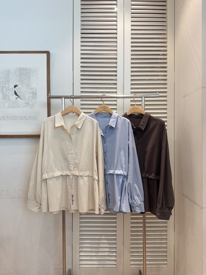 FAVE-L韓國直郵女裝新品真品熱賣推薦人氣休閑襯衫蕾絲衫FAVE-L襯衫/蕾絲衫