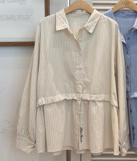 FAVE-L韓國直郵女裝新品真品熱賣推薦人氣休閑襯衫蕾絲衫FAVE-L襯衫/蕾絲衫圖色3
