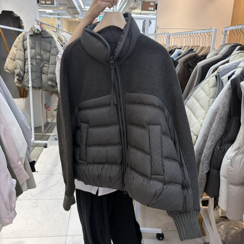 SIMPLE PARK/WMSTORY東大門直郵女裝新款時尚短款羽絨服鵝絨棉WMSTORY/SIMPLE PARK短款羽絨服圖色1