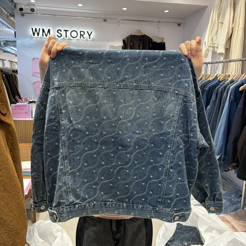 SIMPLE PARK/WMSTORY韓國代購女裝新品時尚真品夾克印花WMSTORY/SIMPLE PARK夾克