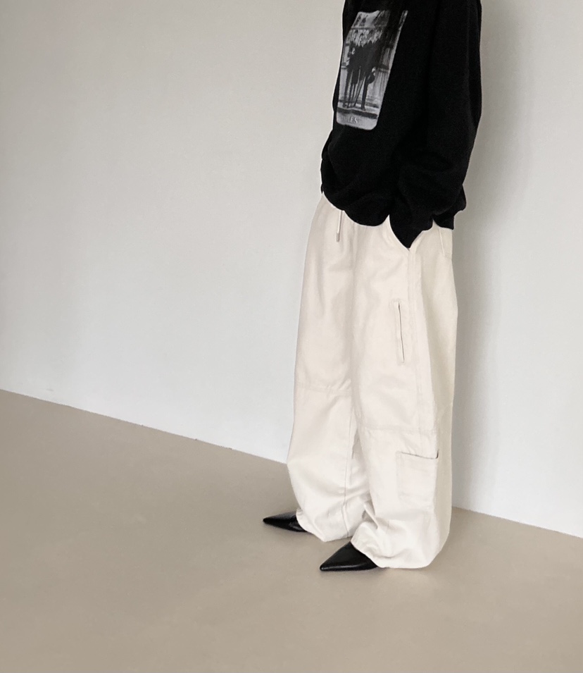 MUYBIEN東大門實拍女裝新品時尚人氣推薦熱賣休閑真品休閑褲MUYBIEN休閑褲