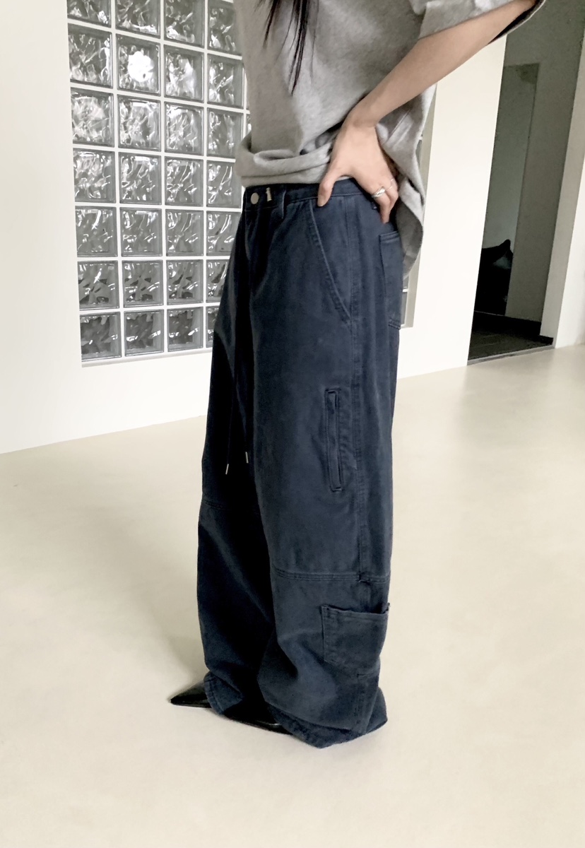MUYBIEN東大門實拍女裝新品時尚人氣推薦熱賣休閑真品休閑褲MUYBIEN休閑褲