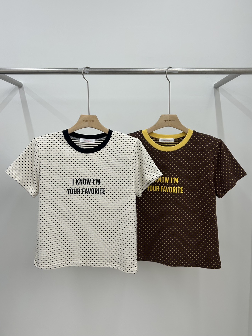 IF YOU SAY SO/PLUM-Q東大門代購女士新品時尚真品T恤IF YOU SAY SO/PLUM-QT恤