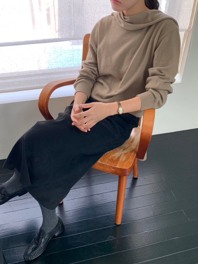 REGULARLY/PLACOR東大門直郵女士新款推薦休閑針織衫圍巾REGULARLY/PLACOR針織衫
