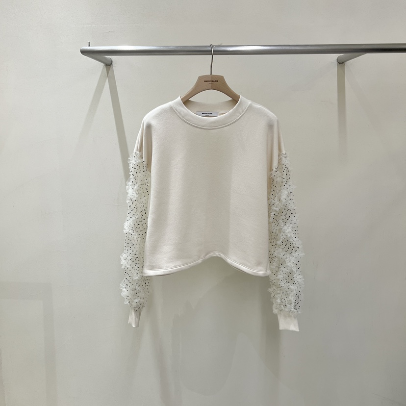 MARIE MARIE韓國代購女士新品休閑推薦時尚人氣真品衛衣MARIE MARIE衛衣圖色1