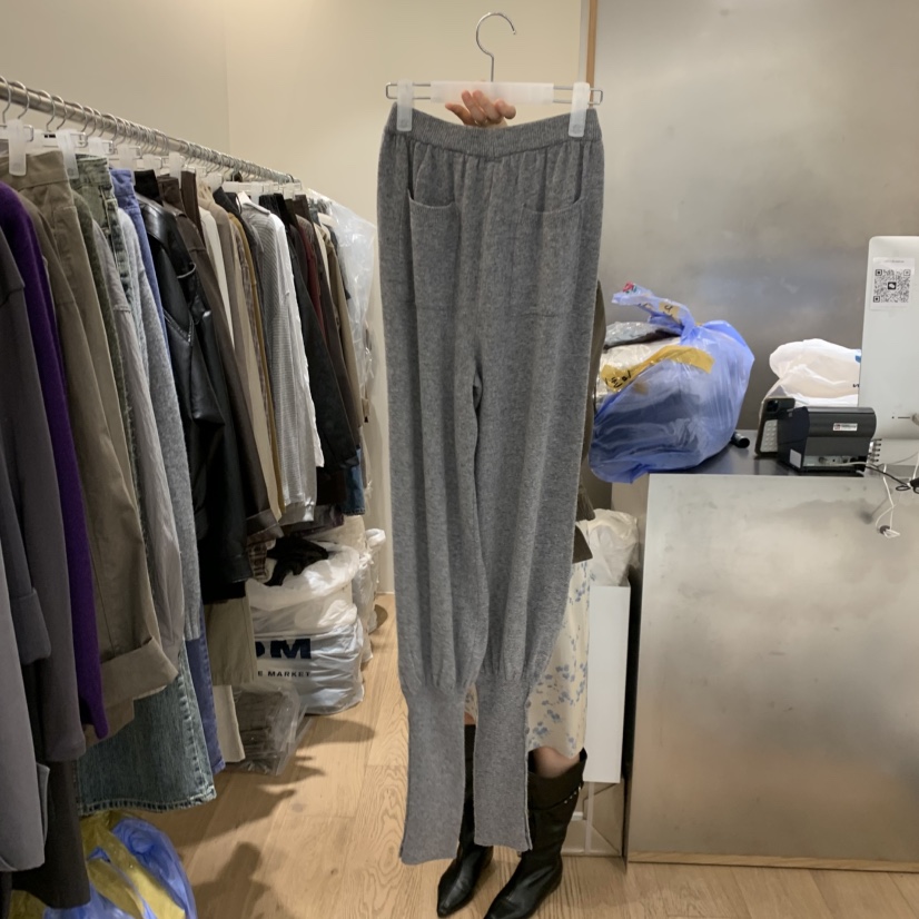 MEET ME東大門實拍女裝新款時尚人氣熱賣休閑休閑褲保暖Meet me休閑褲