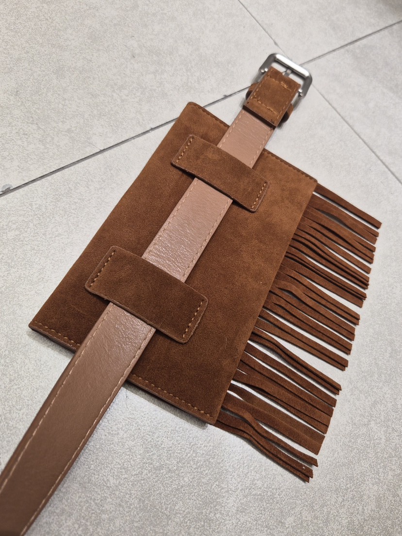 WORK SHOP東大門實拍女裝新款真品推薦休閑腰帶流蘇腰帶Work_shop腰帶