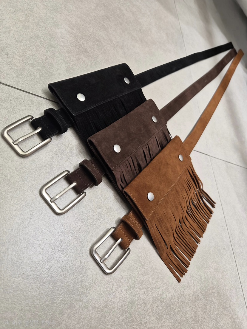 WORK SHOP東大門實拍女裝新款真品推薦休閑腰帶流蘇腰帶Work_shop腰帶