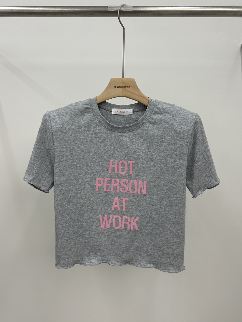 IF YOU SAY SO/PLUM-Q東大門直郵女裝新品熱賣人氣T恤IF YOU SAY SO/PLUM-QT恤圖色1
