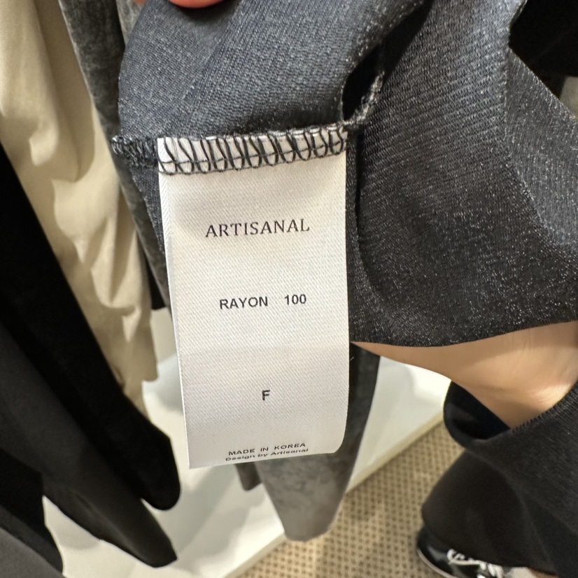 ARTISANAL東大門實拍女士新款人氣真品推薦休閑長袖T恤絲絨ARTISANAL長袖T恤