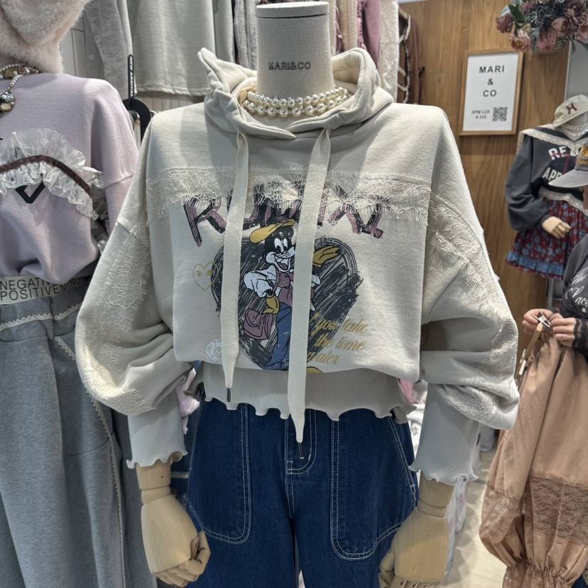 MARI CO東大門實拍女裝新款休閑真品推薦時尚人氣熱賣衛衣MARI CO衛衣圖色1