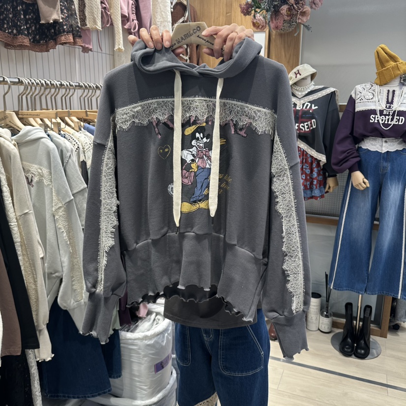 MARI CO東大門實拍女裝新款休閑真品推薦時尚人氣熱賣衛衣MARI CO衛衣圖色2