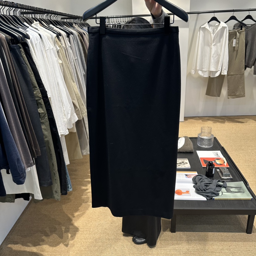 PAUSE東大門實拍女士新品休閑人氣時尚真品熱賣推薦長裙PAUSE長裙圖色3黑色
