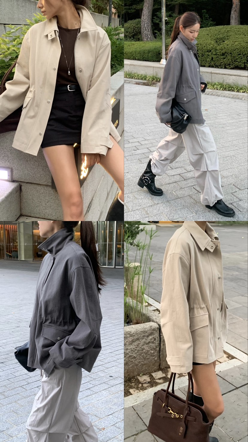 OBSESS韓國直郵女裝新品休閑熱賣時尚真品推薦人氣夾克OBSESS夾克