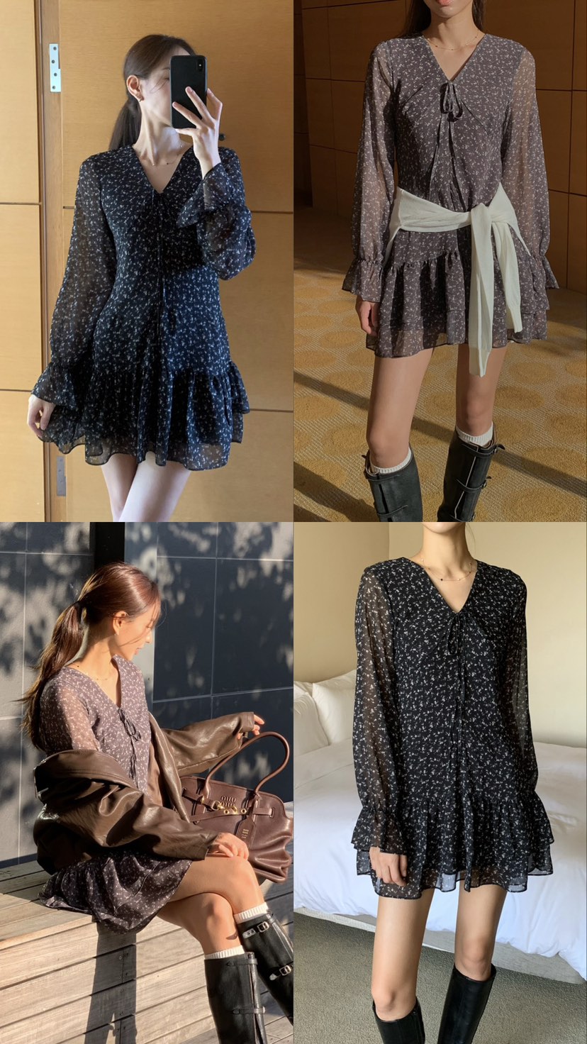 OBSESS東大門實拍女士新品熱賣推薦休閑人氣時尚連衣裙OPSOBSESS連衣裙