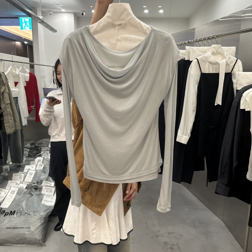 PAVEL東大門直郵女裝新款休閑人氣熱賣時尚真品套裝兩件套PAVEL套裝圖色4藍色